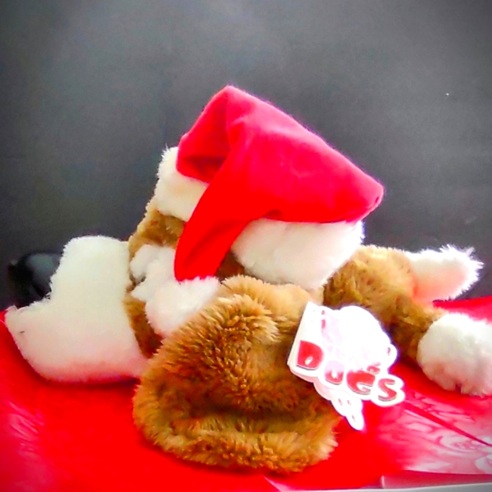 Vintage Big Head Plush Dog